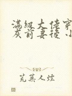 满级大佬穿成炮灰前妻后 小说