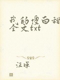 我的傻白甜老婆全文txt