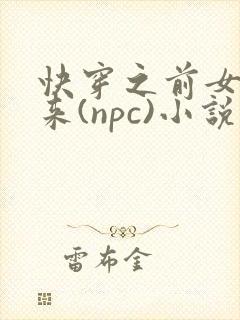 快穿之前女友归来(npc)小说免费阅读