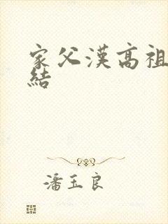 家父汉高祖 完结封面