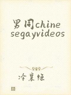 男同chinesegayvideos