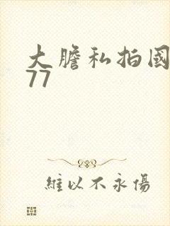 大胆私拍国模377