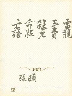 亡命杀手电影国语版免费观看