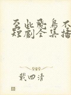 至此飞鸟不相逢短剧全集播放