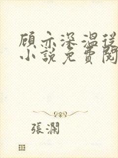 顾亦深温从容的小说免费阅读