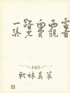 一路向西电影全集免费观看高清国语封面