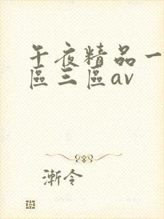 午夜精品一区二区三区av封面