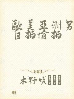 欧美亚洲另类色自拍偷拍