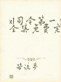 xl司令第一季全集免费完整版封面