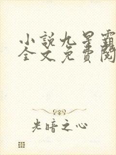 小说九星霸体诀全文免费阅读完整版最新章节