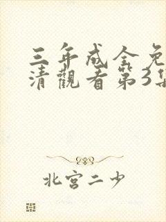 三年成全免费高清观看第3集