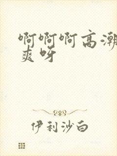 啊啊啊高潮了好爽呀