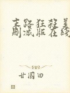 末路狂杀美国未删减版在线观看