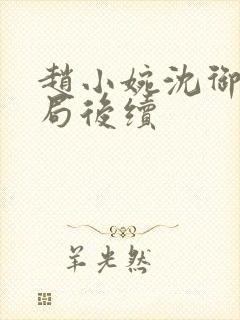 赵小婉沈御大结局后续