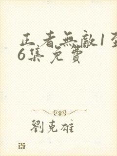 正者无敌1至46集免费