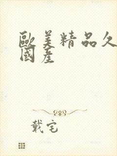 欧美精品久久久国产