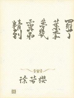 精灵梦叶罗丽出到第几季了