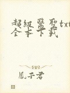 超级医圣txt全本下载