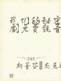 我们的秘密电视剧免费观看全集高清