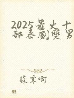 2025最火十部泰剧双男主