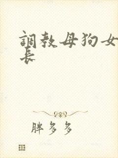 调教母狗女董事长