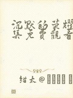 沉默的荣耀39集免费观看