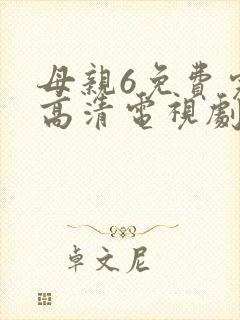 母亲6免费完整高清电视剧封面
