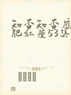 知否知否应是绿肥红瘦53集