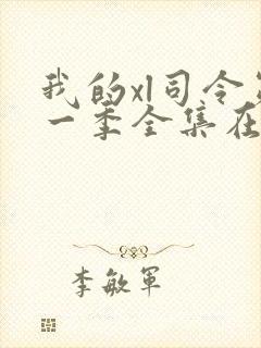 我的xl司令第一季全集在线观看动漫