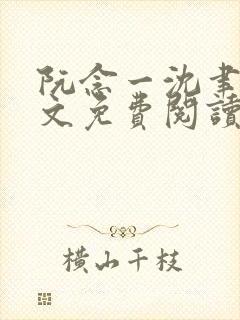 阮念一沈聿怀全文免费阅读