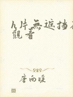 h片无遮挡在线观看封面