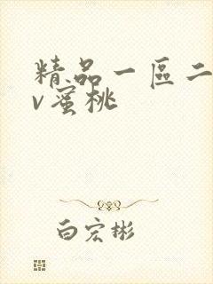 精品一区二区av蜜桃