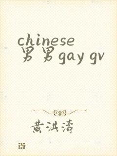 chinese男男gay gv封面