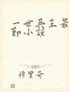 一世兵王最新章节小说