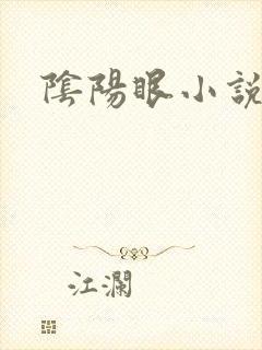 阴阳眼小说