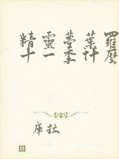 精灵梦叶罗丽第十一季什么时候播