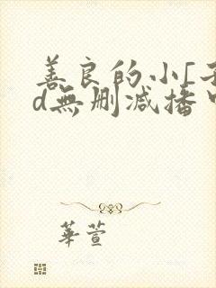 善良的小[子hd无删减播中文字幕封面