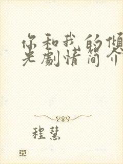 你和我的倾城时光剧情简介