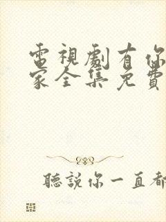 电视剧有你才有家全集免费观看33集封面