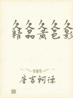 久久久久久亚洲精品黄色影院