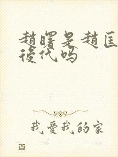 赵曙是赵匡胤的后代吗