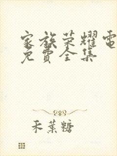 家族荣耀电视剧免费全集