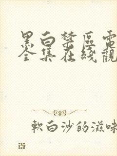 黑白禁区电视剧全集在线观看免费