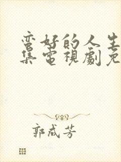 蛮好的人生40集电视剧免费看全集