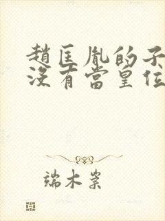 赵匡胤的子孙有没有当皇位封面