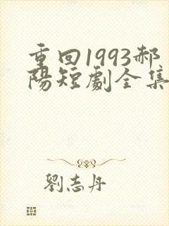 重回1993郝阳短剧全集免费封面