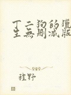 丁二狗的猎艳人生无删减版封面
