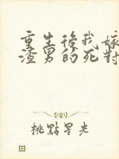 重生后我嫁给了渣男的死对头完整封面