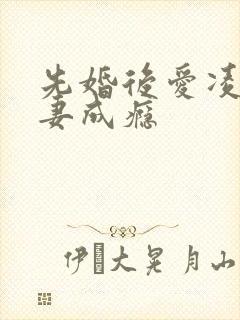 先婚后爱凌少宠妻成瘾封面