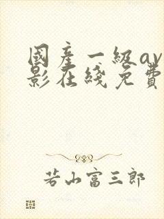 国产一级av电影在线免费观看